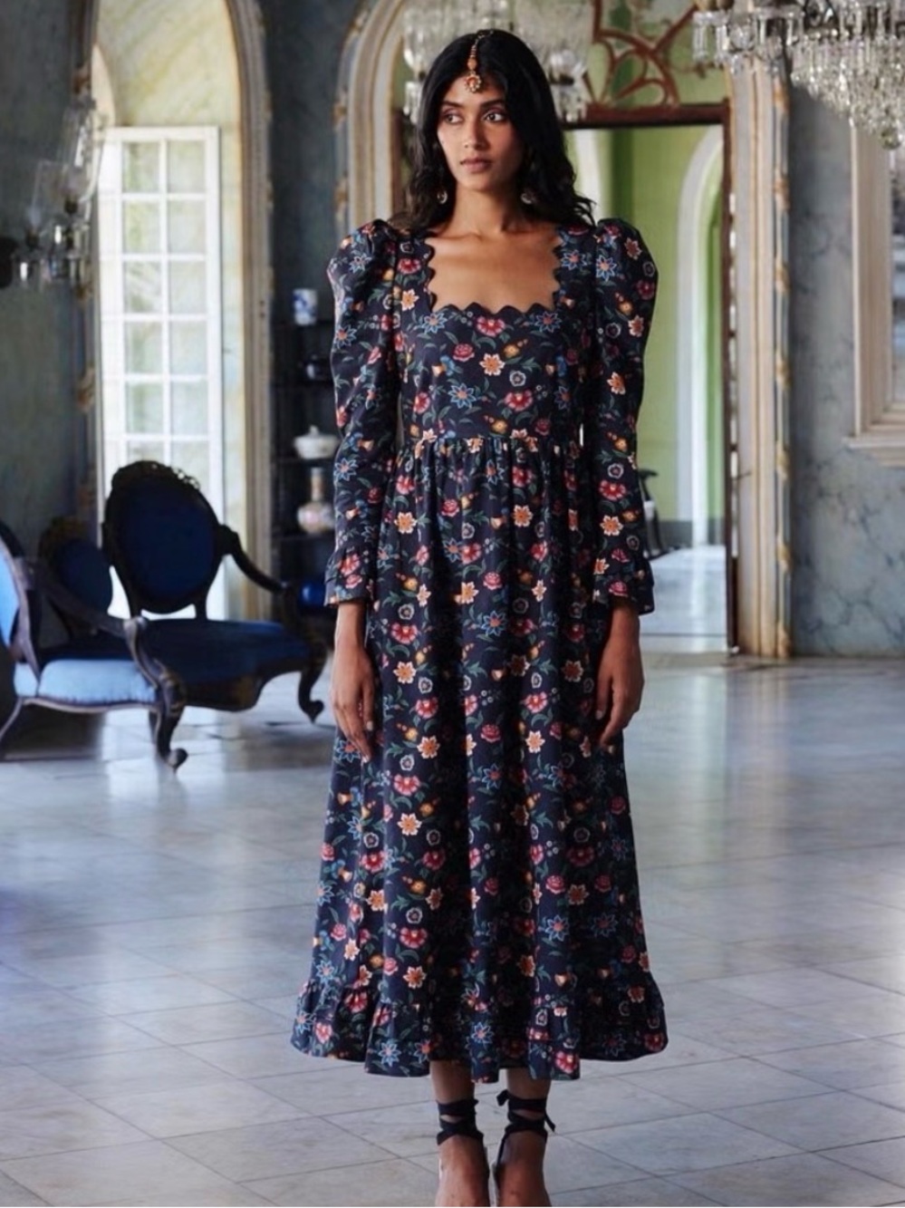 Pink City Prints Chatsworth
Tilda Maxi Dress size small
